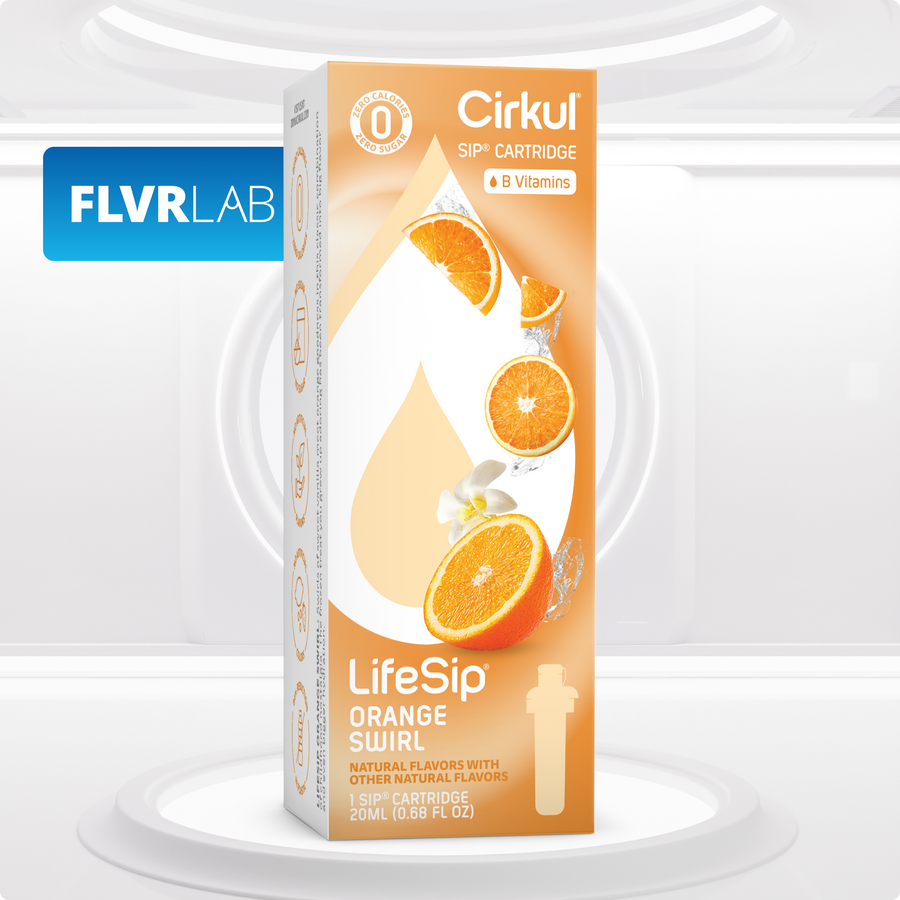 CX: LifeSip Orange Swirl